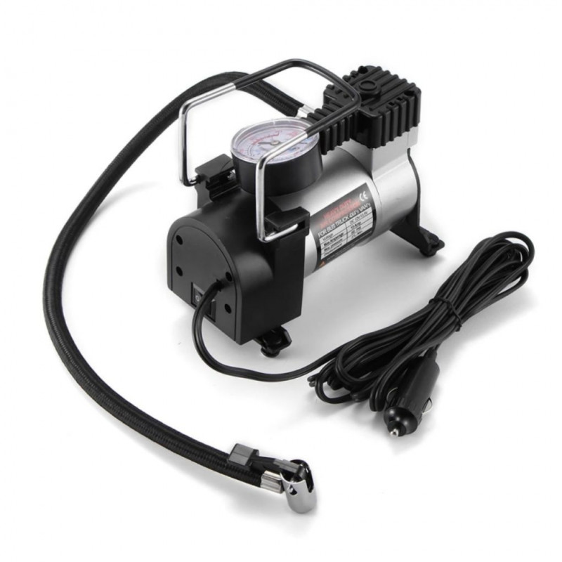 Universal 12V High-Power Car Double-Cylinder Inflator Pump Air Compressor