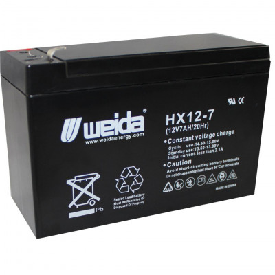 Driwei 7.2Ah 12V Sealed Lead Acid Battery