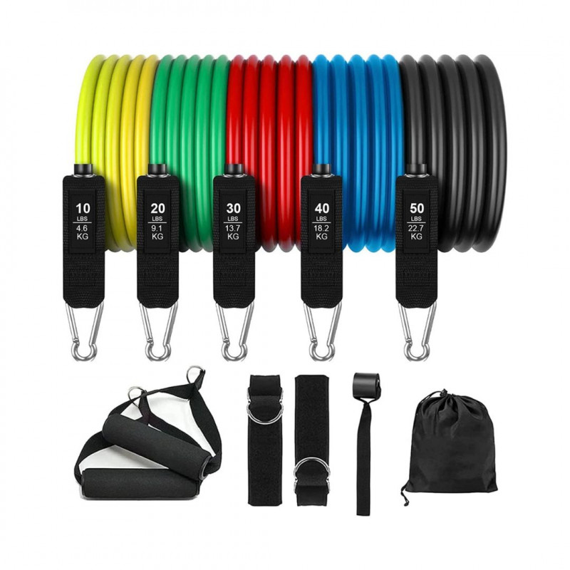 Resistance bands with handles and foot loops sale