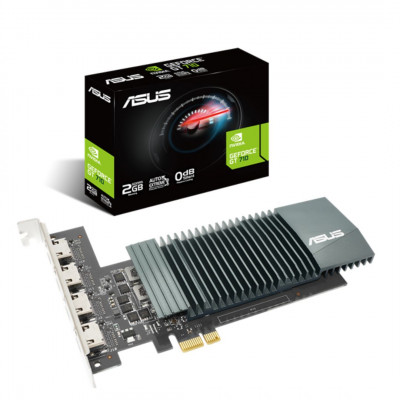 ASUS GeForce® GT 710 2 GB with 4 HDMI Ports And Passive Cooling.