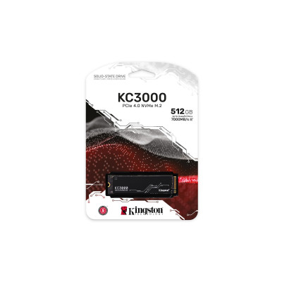 Kingston Technology 512G KC3000 M.2 2280 NVMe SSD
