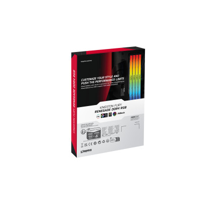 Kingston Technology FURY 32GB 3600MT s DDR4 CL16 DIMM (Kit of 2) 1Gx8 Renegade RGB
