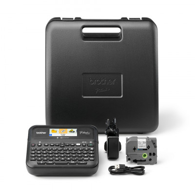 Brother PTD610BTVPUR1 label printer Thermal transfer Wired & Wireless TZe Bluetooth
