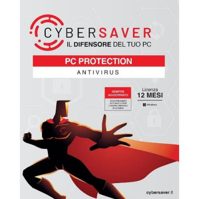 CYBERSAVER PC Protection ANTIVIRUS 3PC BOX CSPP12AV3B
