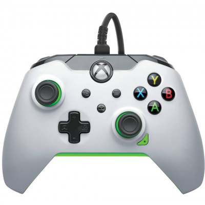 PDP Wired Controller Neon White for XBOX