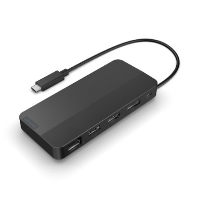 Lenovo USB-C Dual Display Travel Dock with 100W Adapter_EU - 40B90100EU