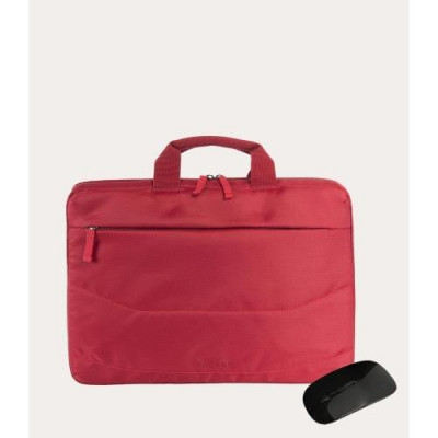 Borsa TUCANO idea pc BUNDLE bag 15.6" ROSSO + mouse - BU-BIDEA-WM-R