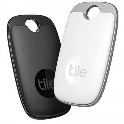 Tile Pro Bluetooth Item Finder 2 Pack Black & White