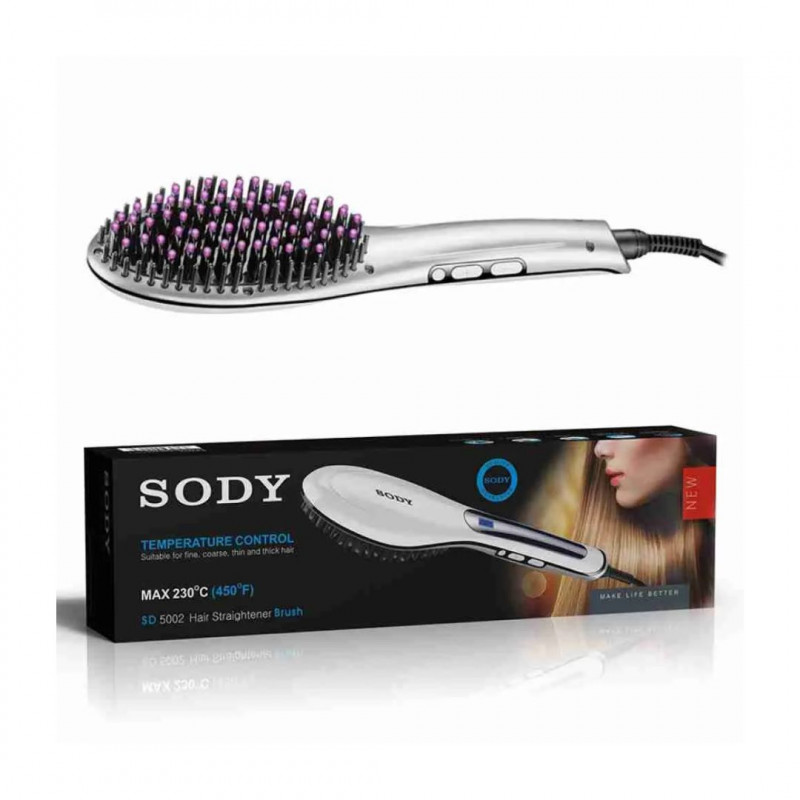 SODY Professional Hair Straightener Brush