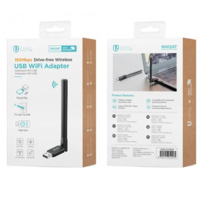 UNI Wireless WiFi Adapter 2,4G 150Mbps