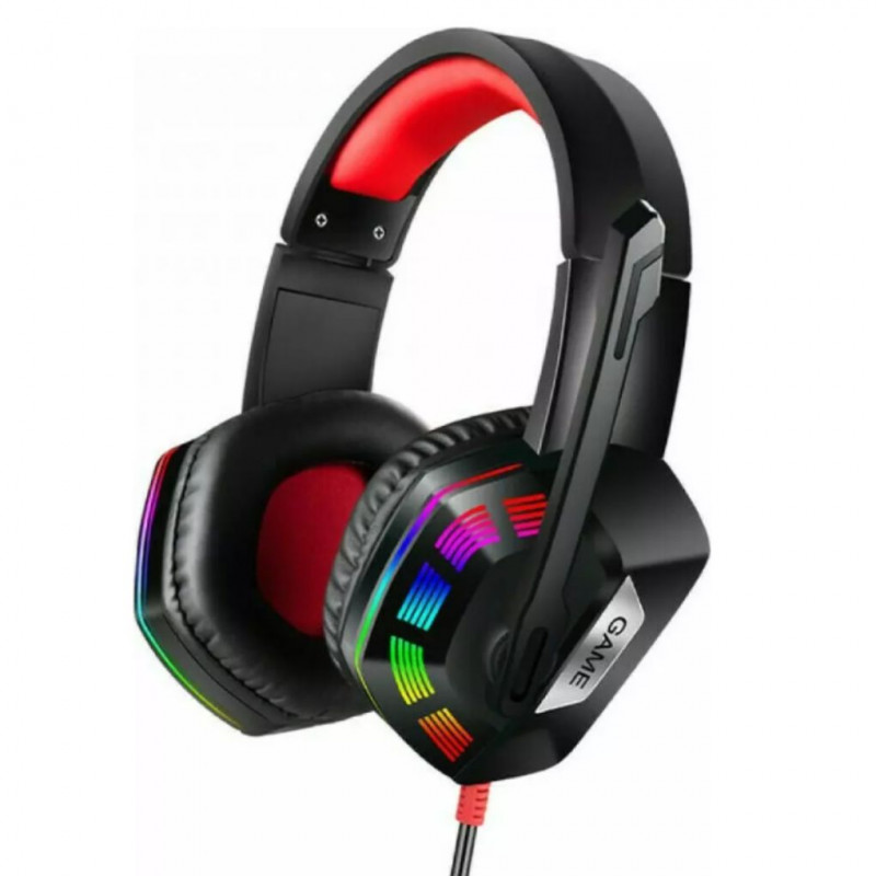 Andowl - Q-E6 Gaming Headphones and Mic - Gaming Headset with Microphone