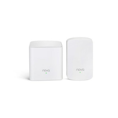 ROUTER TENDA NOVA MW5 2PACK WIRELESS DUAL BAND AC1200 SISTEMA HOME MESH WiFi COMPLETO