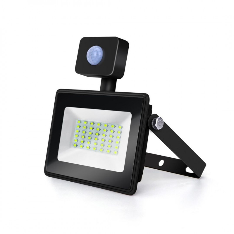 Aigostar 30 W LED Motion Detector Floodlight Black