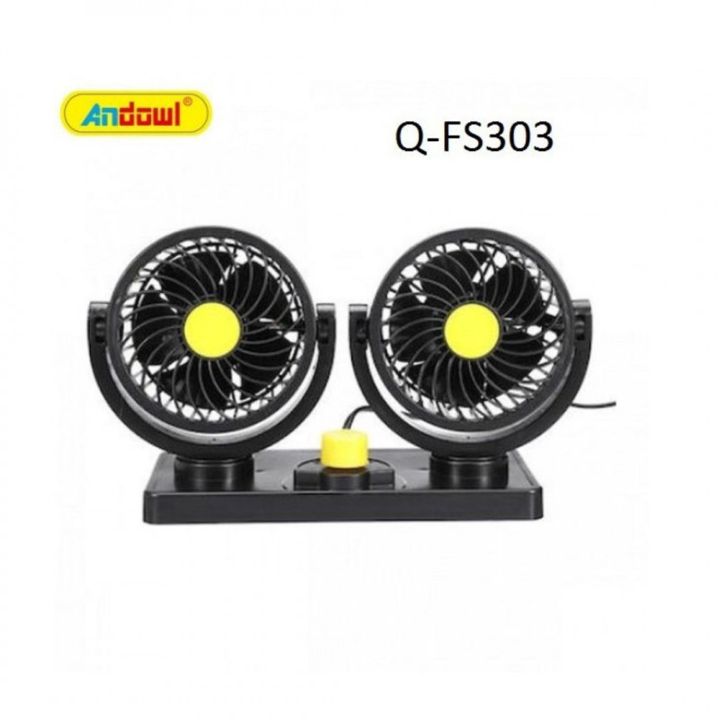 ANDOWL Q-FS303B CAR DUAL FAN DC24V