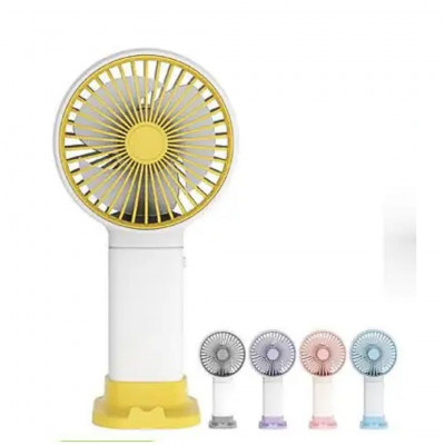 UBS Rechargeable Portable Mini Fan, With Mobile Phone Holder