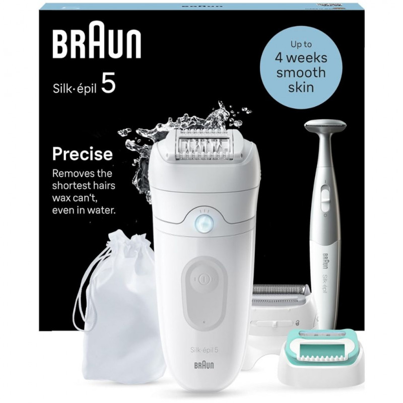 Braun Silk-épil 5 Women\'s Epilator / Hair Remover for Long-Lasting Hair Removal