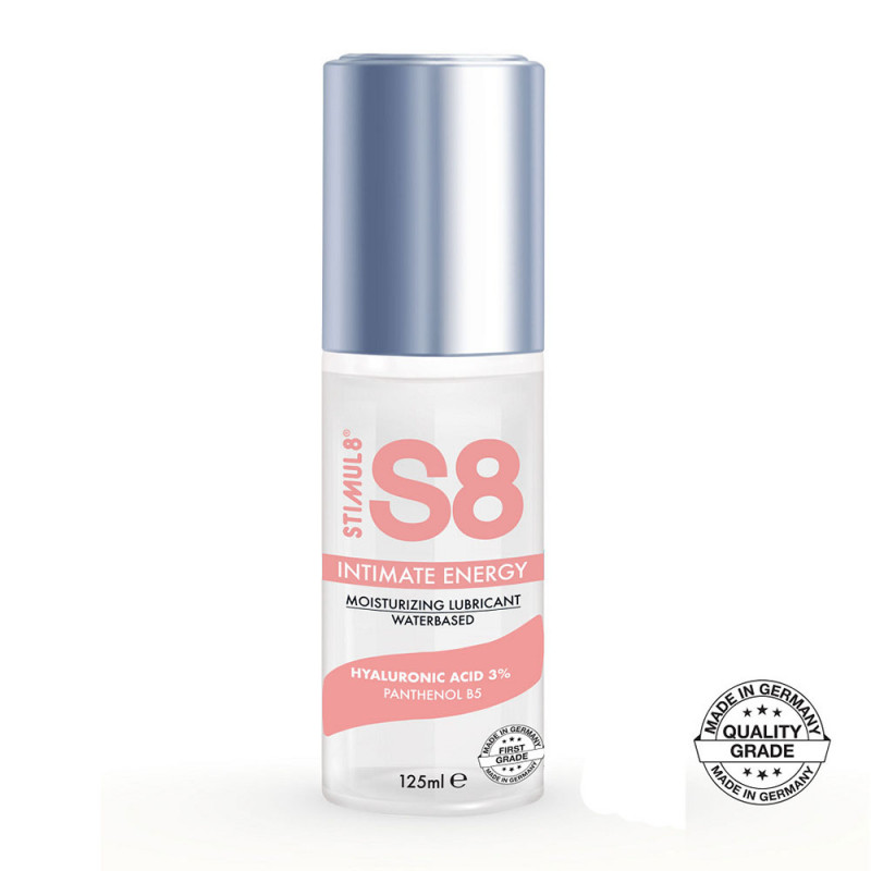 S8 Waterbased Intimate Energy Lube 125ml