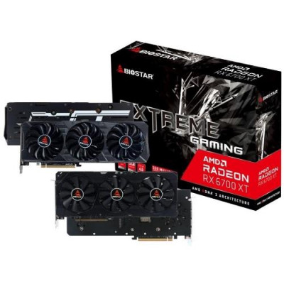 SVGA BIOSTAR AMD RADEON RX6700XT12GB - 12GB GDDR6 256bit HDMI+3*DP PCIE 3.0