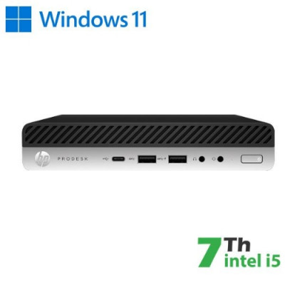 ULTRA MINI PC HP RINOVO REFURBISHED DM 600-800 G3 RN65534113 i5-7x00T 16GB SSD NEW 480GB W11P