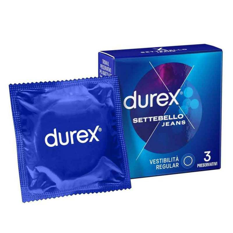 Durex Settebello Jeans Condoms 3 Pack