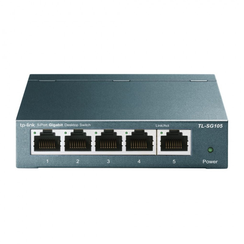 TP-Link TL-SG105 5 RJ45-Ports Gigabit 10/100/1000Mbps Desktop Switch