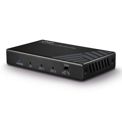 Lindy 2 Port HDMI 2.0 18G Splitter