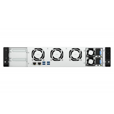 QNAP TS-855EU-RP NAS Rack (2U) Intel Atom® C5125 8 GB DDR4 QuTS hero Black