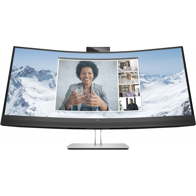 HP E34m G4 WQHD Curved USB-C Conferencing Monitor