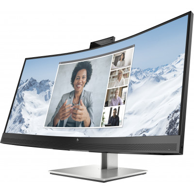 HP E34m G4 WQHD Curved USB-C Conferencing Monitor