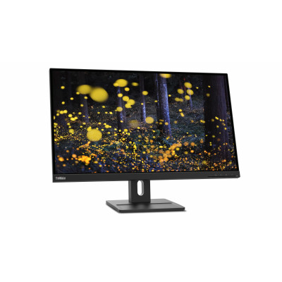 Lenovo ThinkVision E27q-20 LED display 68.6 cm (27") 2560 x 1440 pixels Quad HD Black