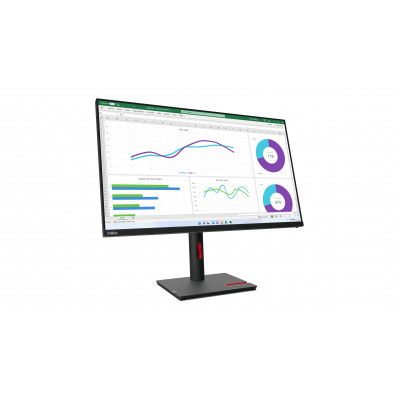 Lenovo ThinkVision T32h-30 LED display 80 cm (31.5") 2560 x 1440 pixels Quad HD Black