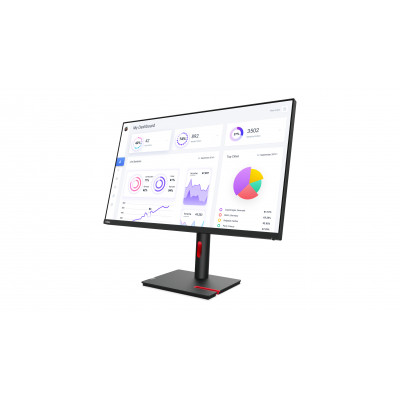 Lenovo ThinkVision T32p-30 LED display 80 cm (31.5") 3840 x 2160 pixels 4K Ultra HD Black