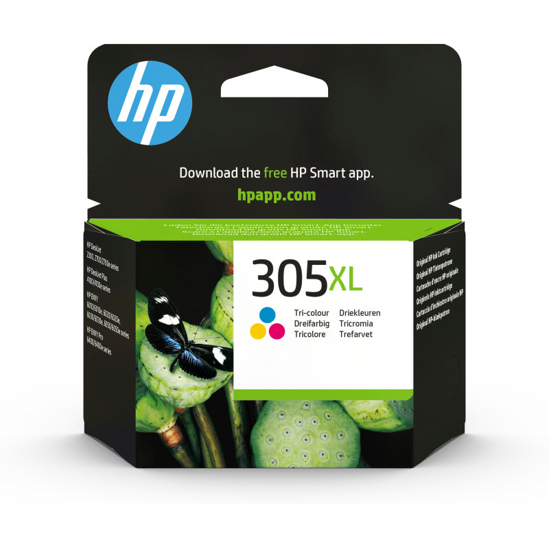 HP 305XL High Yield Tri-color Original Ink Cartridge