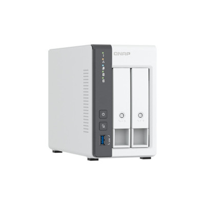 QNAP TS-216G NAS storage server Tower Cortex-A Cortex-A55 4 GB HDD White