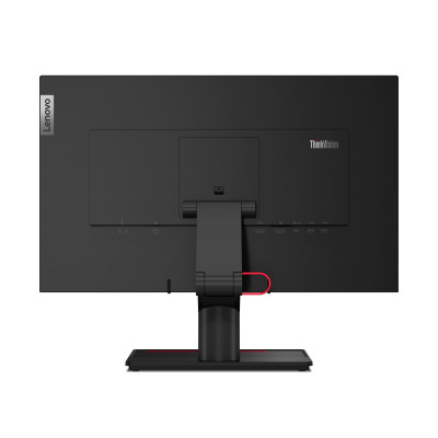 Lenovo ThinkVision T24t-20 LED display 60.5 cm (23.8") 1920 x 1080 pixels Full HD Touchscreen Capacitive Black