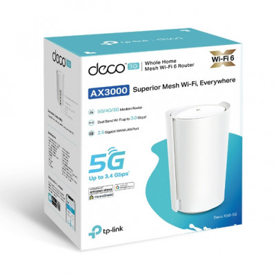 TP-Link 5G AX3000 Whole Home Mesh WiFi 6 Gateway