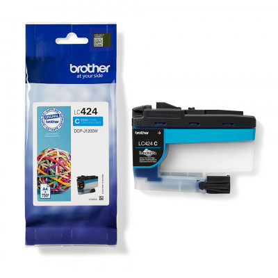 Brother LC424C ink cartridge 1 pc(s) Original Cyan