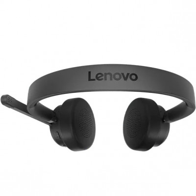 Lenovo 4XD1Q30302 headphones headset Wireless Head-band Calls Music Bluetooth Black