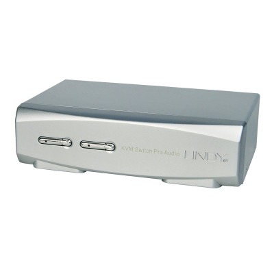 Lindy 2 Port KVM Switch Pro USB 2.0, DisplayPort 1.2 with TTU