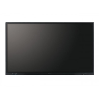 Sharp PN-LC862 Digital signage flat panel 2.18 m (86") LCD Wi-Fi 450 cd m² 4K Ultra HD Black Touchscreen Built-in processor