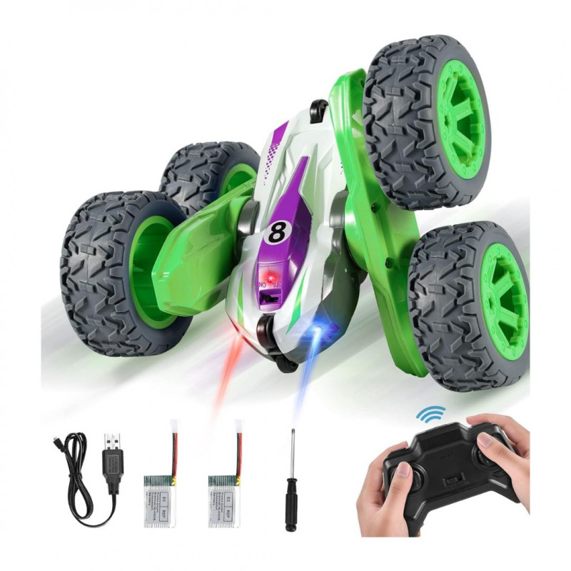 Kiztoys Remote Controlled Car, RC Stunt Car Toy, 4WD, 2.4GHz RC Stunt Car