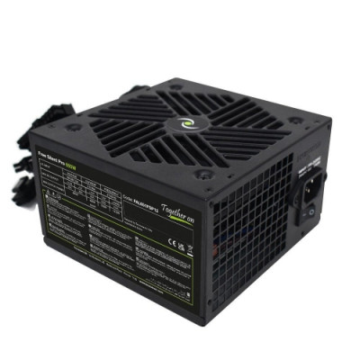 ALIMENTATORE TECNOWARE 650W FREE SILENT PRO 4+4PIN 12V CPU 6+2 PIN6+2PIN PCI-E FAN 12cm Silenzioso 50-80cm FLATCABLE-FAL651FSP12