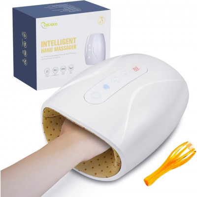 Cotsoco Cordless Acupressure Hand Massager with Heat and Compression