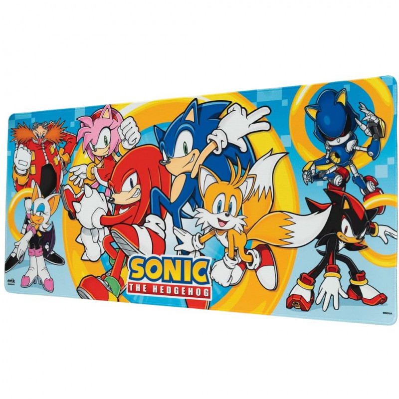 Erik Sonic  Mouse Mat | XL Mouse Pad 80x35 cm High Quality