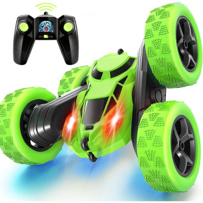 Remote Controlled Car, 90 Minutes Playtime, 2.4 GHz Double-Sided 360° Rotating