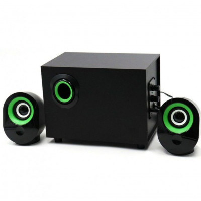 2.1 Mini USB Multimedia Speaker, Power Through USB Port