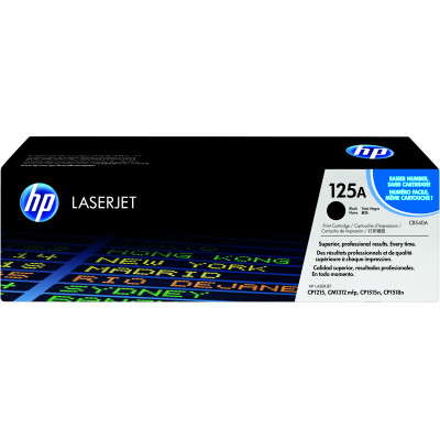 HP 125A Black Original LaserJet Toner Cartridge