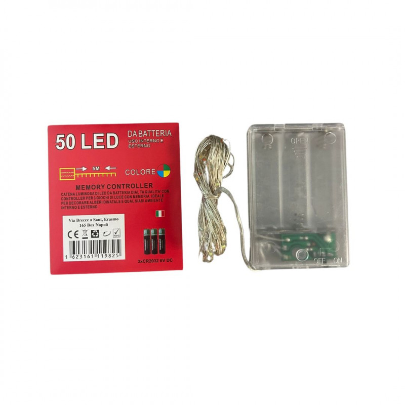 LED Christmas Lights  L 50 RGB 5M