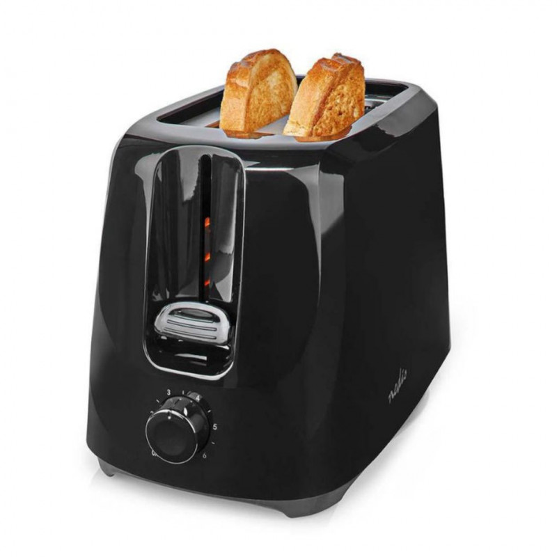 Nedis Toaster 2 Slots | Browning levels: 6 | Black