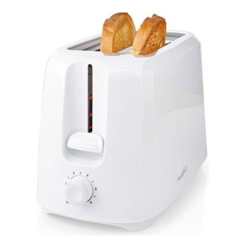 Nedis Toaster 2 Slots | Browning levels: 6 | White